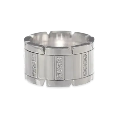Cartier Tank Francaise Diamond Ring "White Gold"