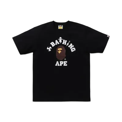 A BATHING APE Ninja College Tee "Black"