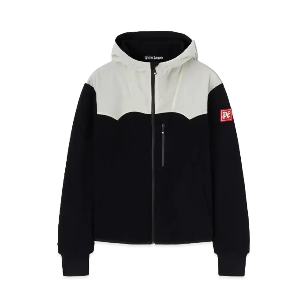 PALM ANGELS Monogram Patch Ski Pile "Black/Butter"