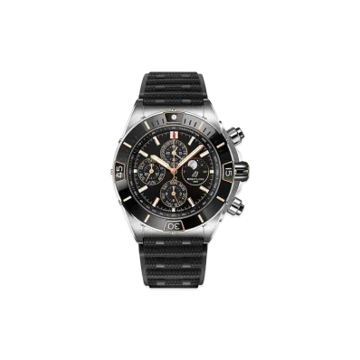 BREITLING SUPER CHRONOMAT 44 FOUR-YEAR CALENDAR "Black"