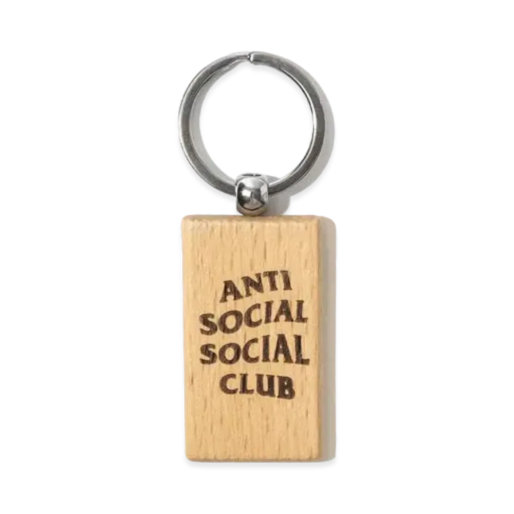 ANTI SOCIAL SOCIAL CLUB Charmed Keychain "Beige"