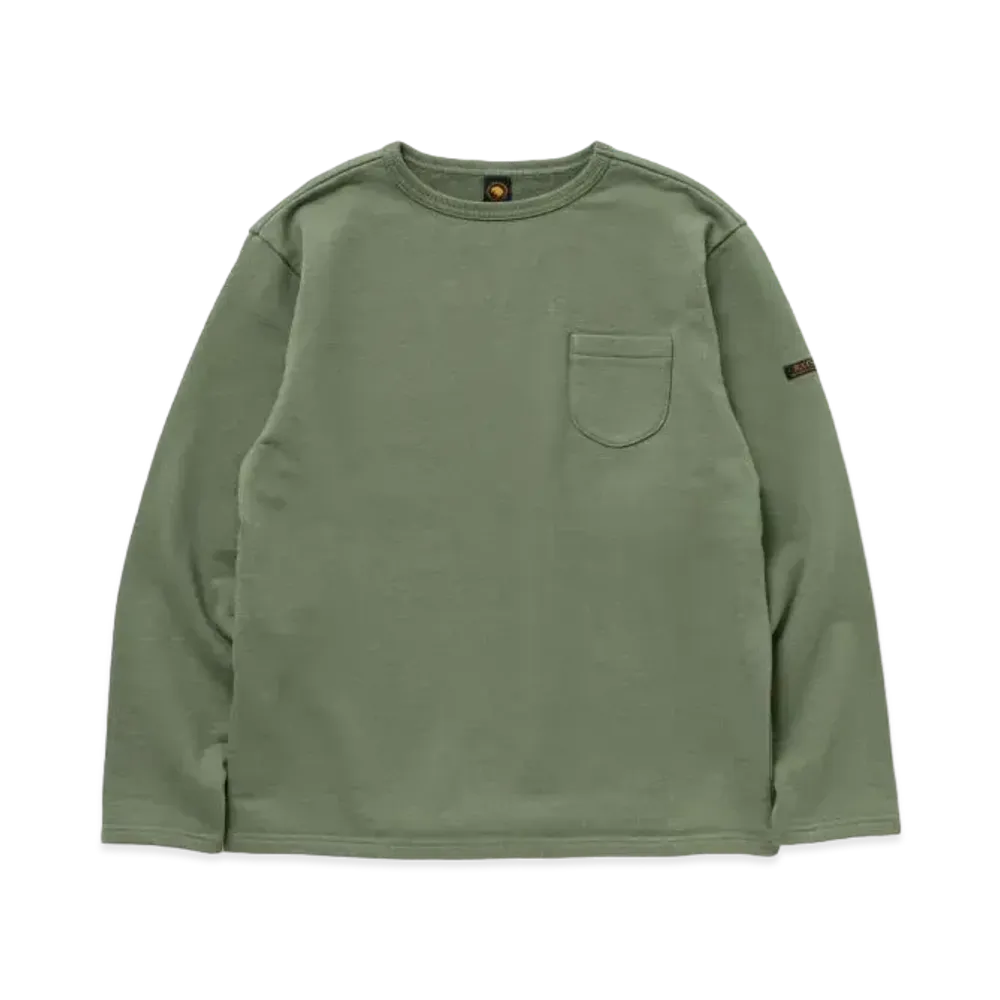 RATS Boat Neck Sweat "Green"