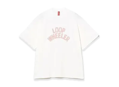 BEAMS JAPAN x LOOPWHEELER Graphic T-Shirt "White"