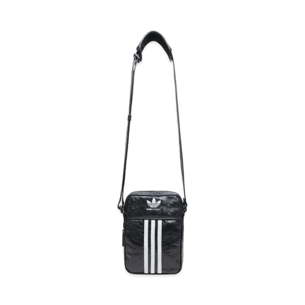 adidas BALENCIAGA Small Crossbody Messenger Bag "Black"