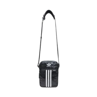 adidas BALENCIAGA Small Crossbody Messenger Bag "Black"