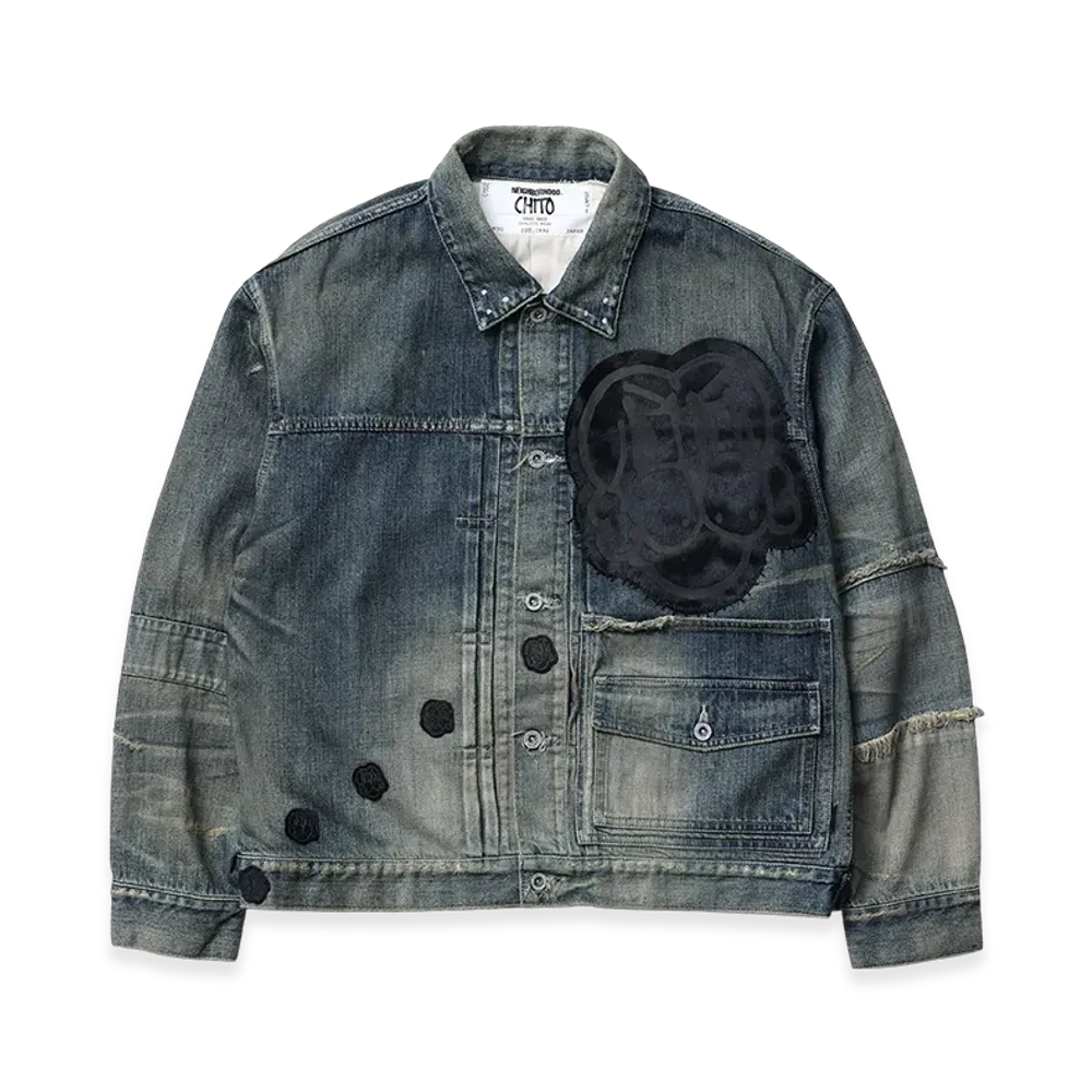 NEIGHBORHOOD x CHITO Savage Denim Type-1 Jacket Mod "Indigo"