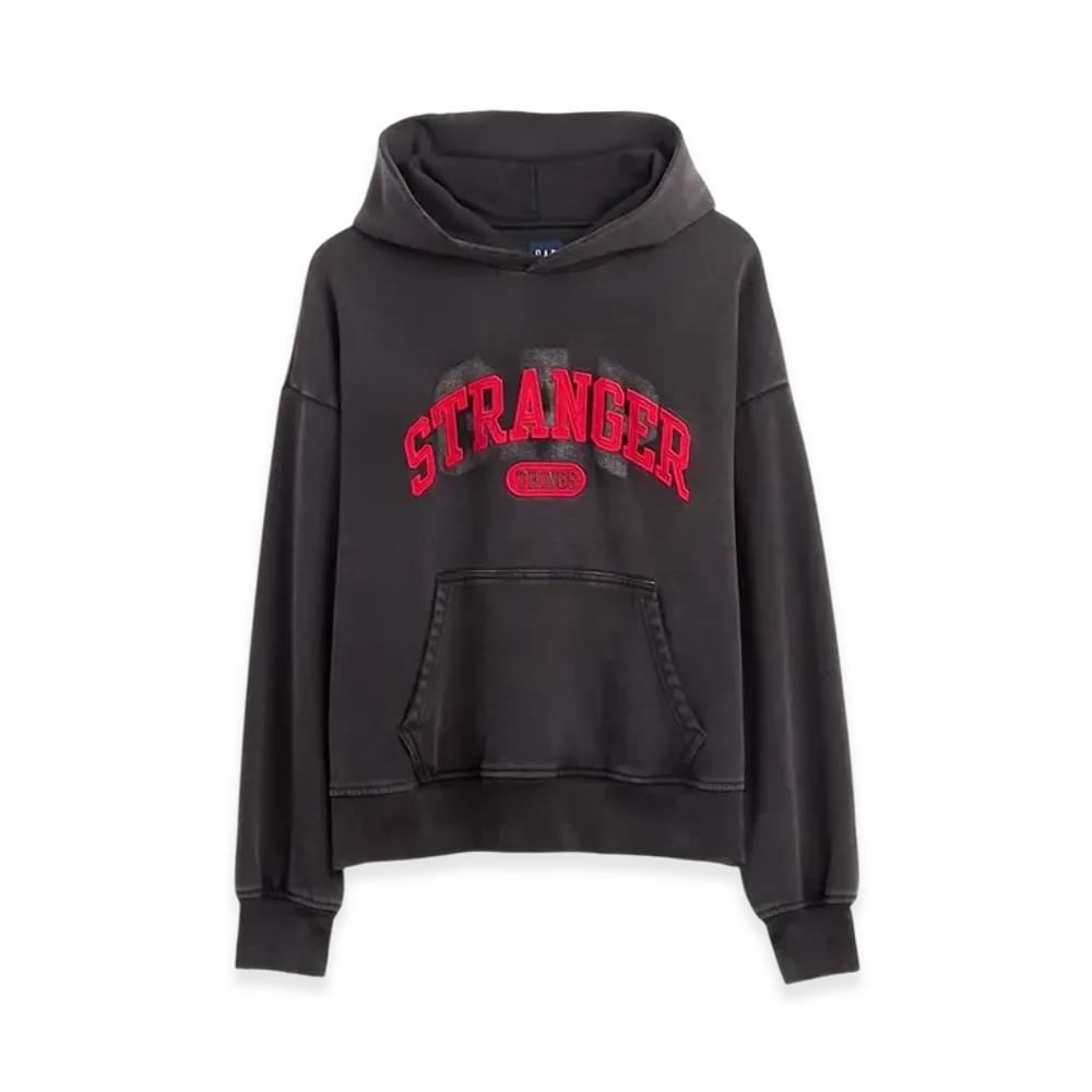 Gap x Stranger Things Heavyweight Hoodie "Black"
