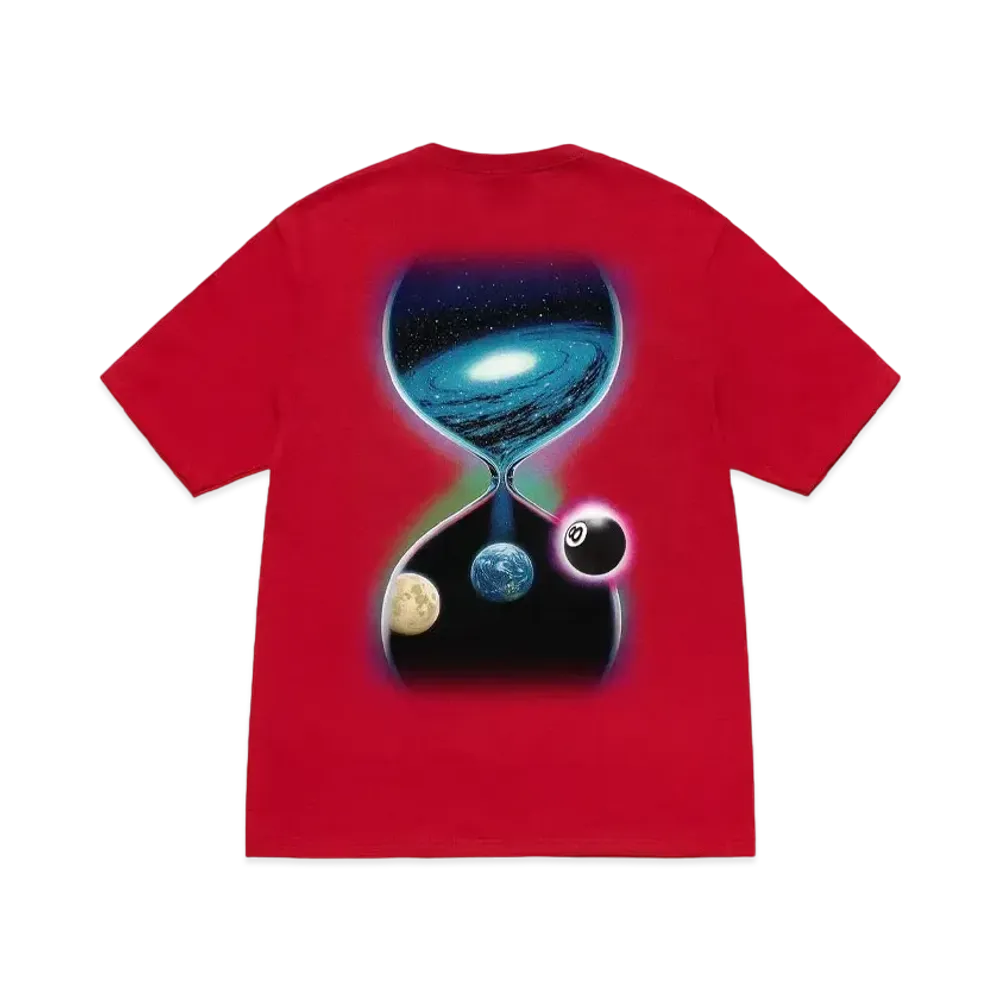 Stussy Galaxy Tee "Dark Red"