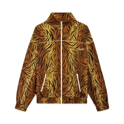 CELINE Loose Celine Sweatshirt In Double Face Jersey "Tiger"