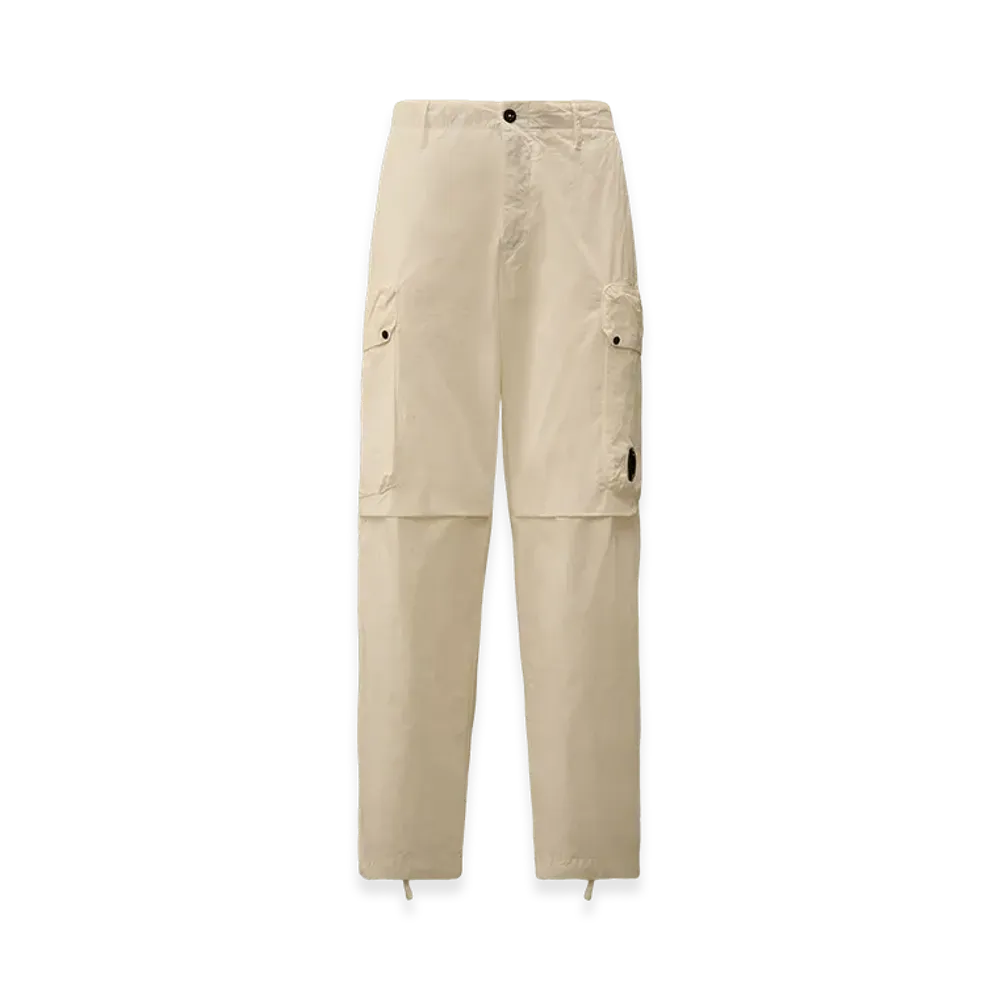 C.P. Company Micro-Reps Boxy Cargo Lens Pants "Gauze White"