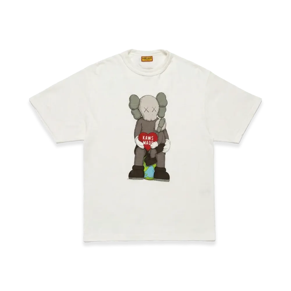 HUMAN MADE x KAWS Made Graphic T-Shirt Bangkok Exclusive "White"