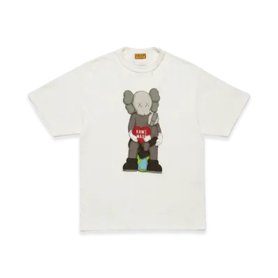 HUMAN MADE x KAWS Made Graphic T-Shirt Bangkok Exclusive "White"