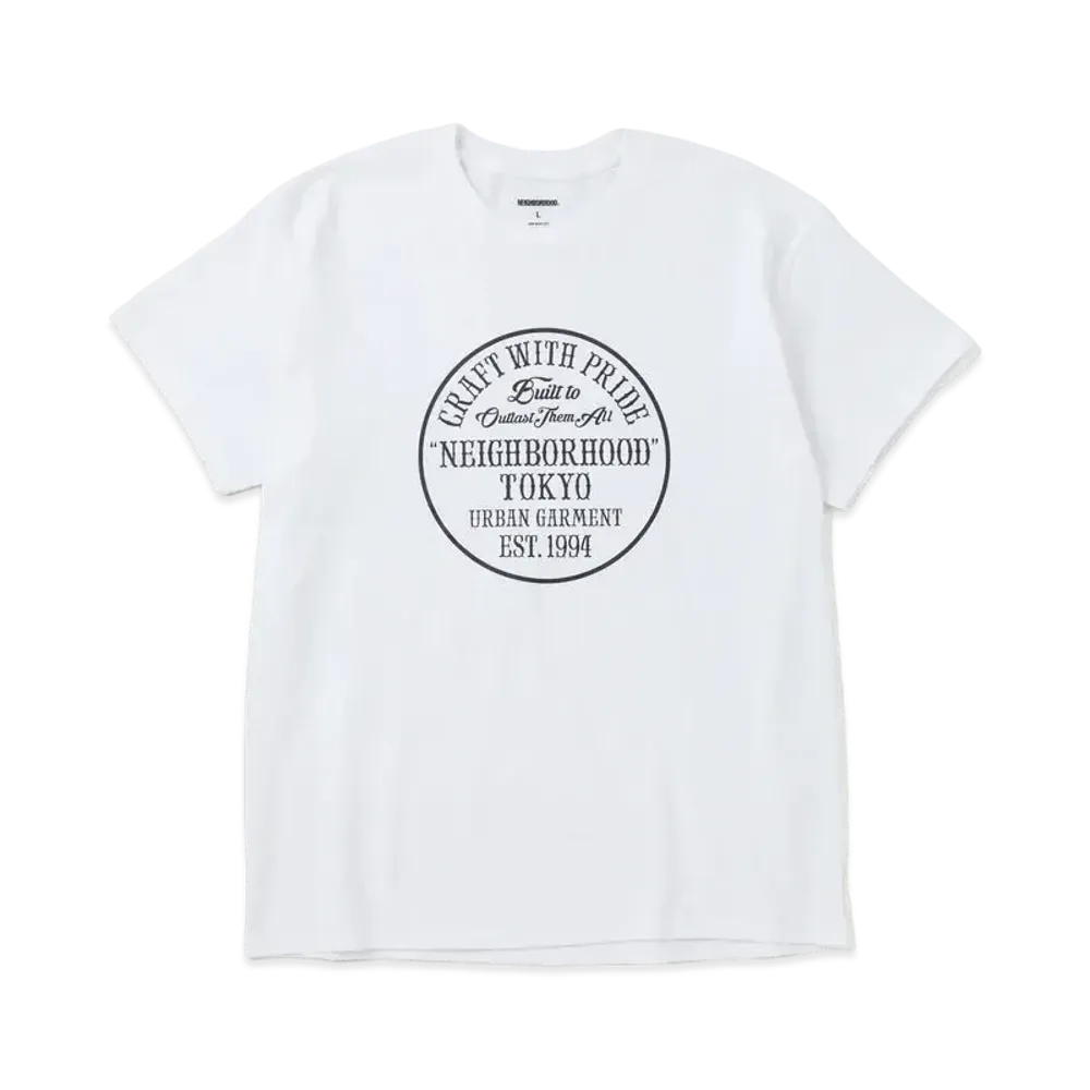 NEIGHBORHOOD NH 231 Spot . Tee SS-14 "White"
