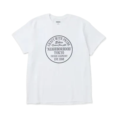 NEIGHBORHOOD NH 231 Spot . Tee SS-14 "White"