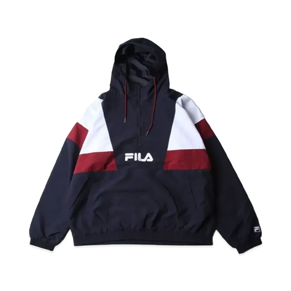FILA Nylon Switching Anorak "Navy"