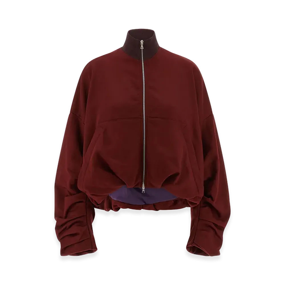 DRIES VAN NOTEN Women's 'haqua' Sweatshirt "Bordeaux"