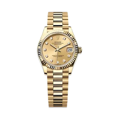 ROLEX Datejust 31mm Yellow Gold 278278 "Champagne-colour"