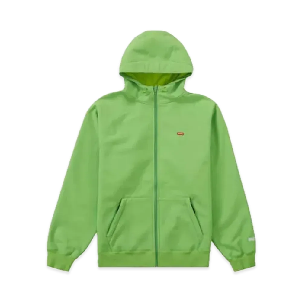 Supreme Windstopper Zip Up Hooded Sweatshirt "Bright Green" (21FW)