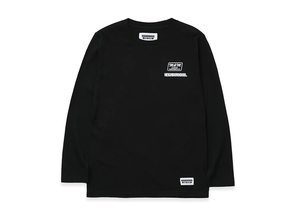 NEIGHBORHOOD x OT x M&M . Kids Tee LS "Black"