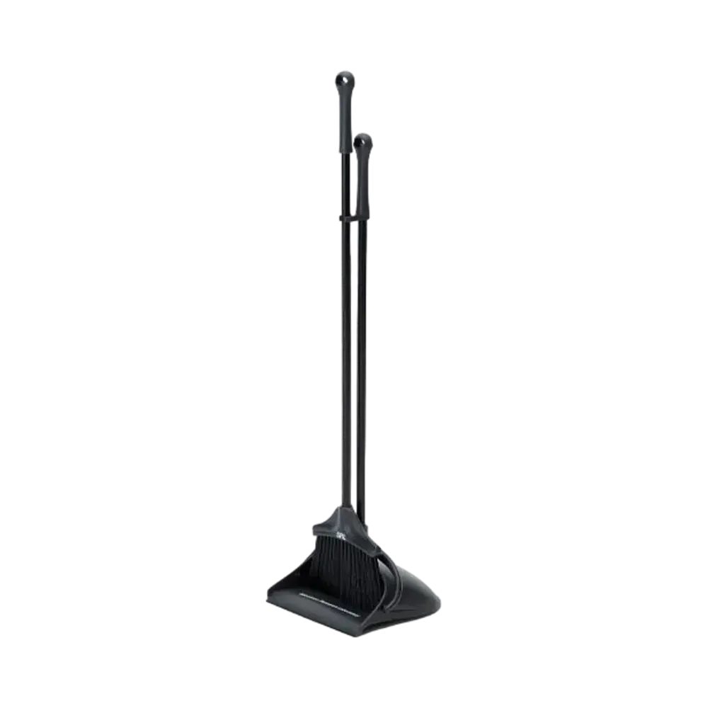 NEIGHBORHOOD SRL . Broom & Dustpan Set "Black"