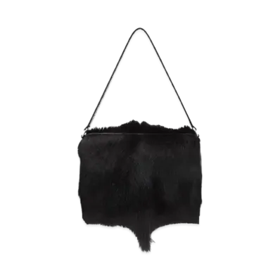 Alexander Wang Dome Springbok Barrel Pochette "Black"