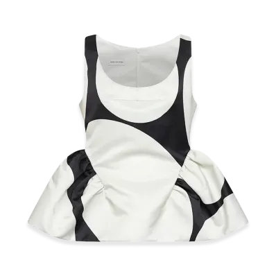 DRIES VAN NOTEN Women's Top "Clear Blue"