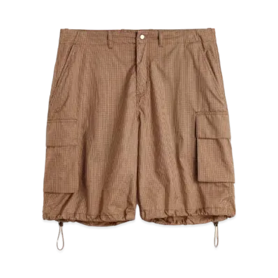 OUR LEGACY Mount Shorts Tactile Ripstop "Golden Brown"