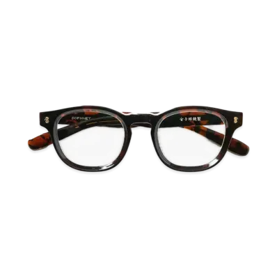 SOPHNET. Binchotan Glasses "Brown"