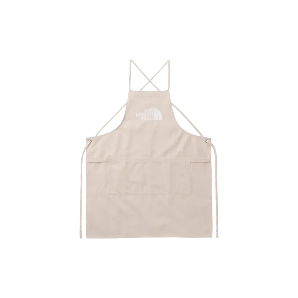 The North Face TNF Logo Apron "NaturalxWhite"