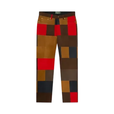 DENIM TEARS Night-Off Suede Pants "Multi"
