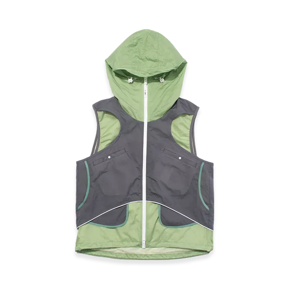 F/CE. Layering Utopia Vest "Mint Green"