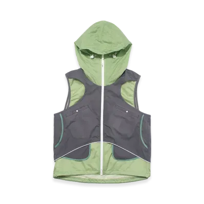 F/CE. Layering Utopia Vest "Mint Green"