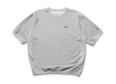 Champion x SOPH. Reverse Weave Basic S/S Crewneck Sweat "Gray"