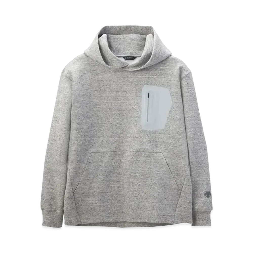 DESCENTE ALLTERRAIN 81 Melange Hoodie "Heather Gray"