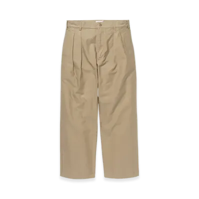 WTAPS WRKT2502 / Trousers / Cotton. Backsatin "Beige"