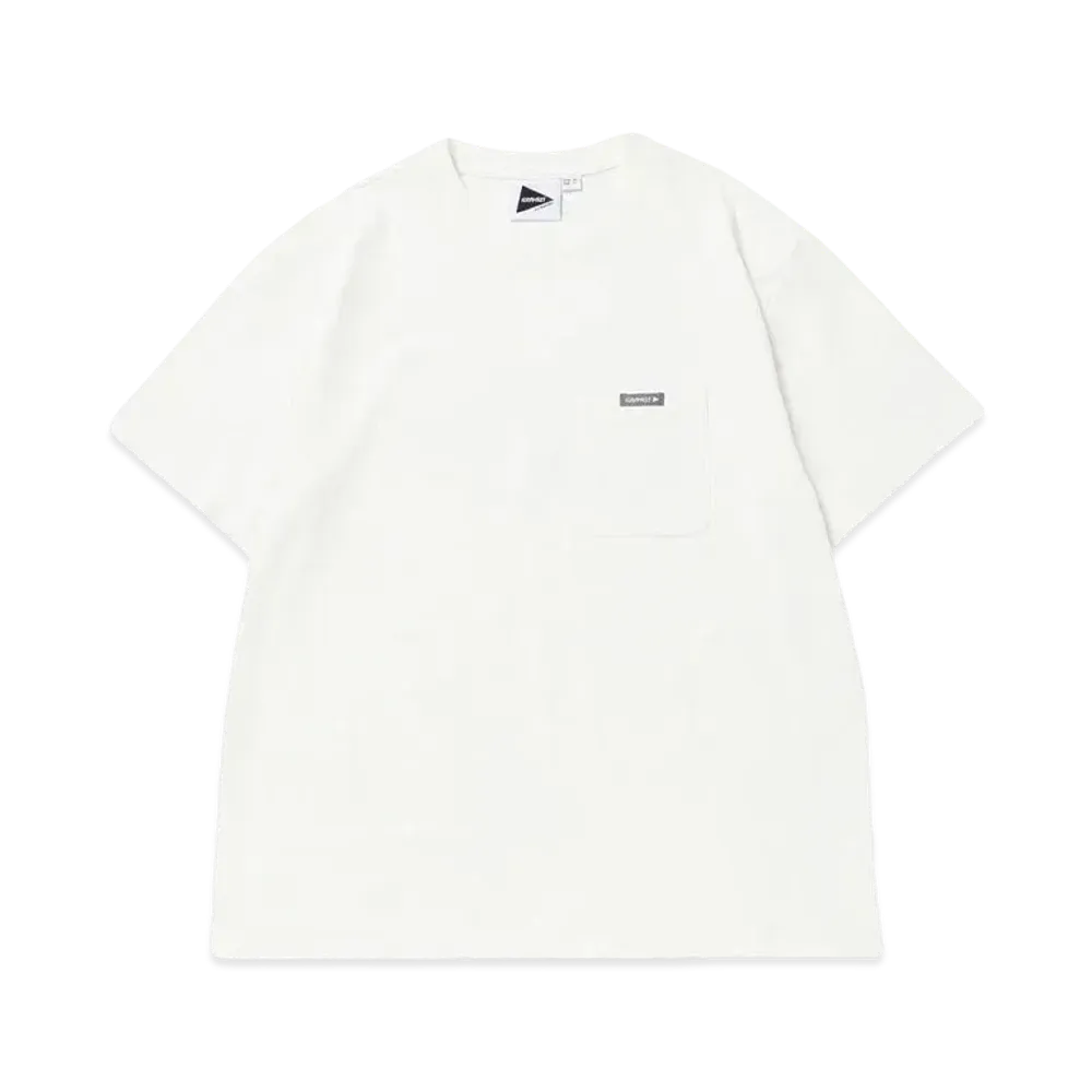 GRAMICCI x and wander BACKPRINT TEE "WHITE"