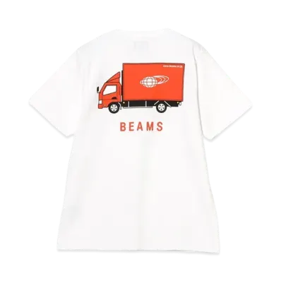 BEAMS Truck T-shirt "White"