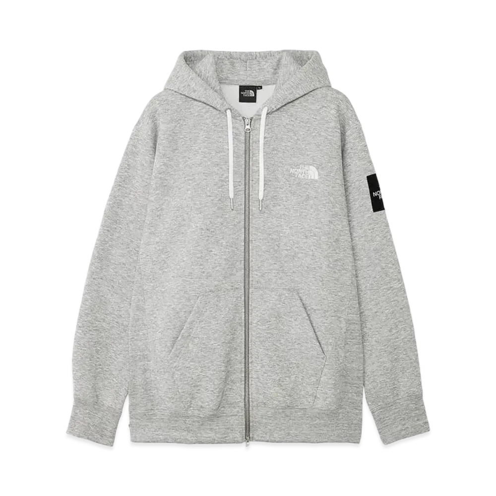 The North Face Square Logo Full Zip "Mix Gray"
