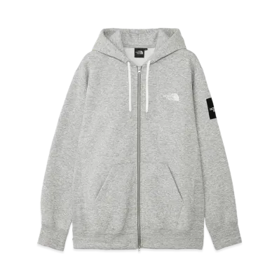 The North Face Square Logo Full Zip "Mix Gray"