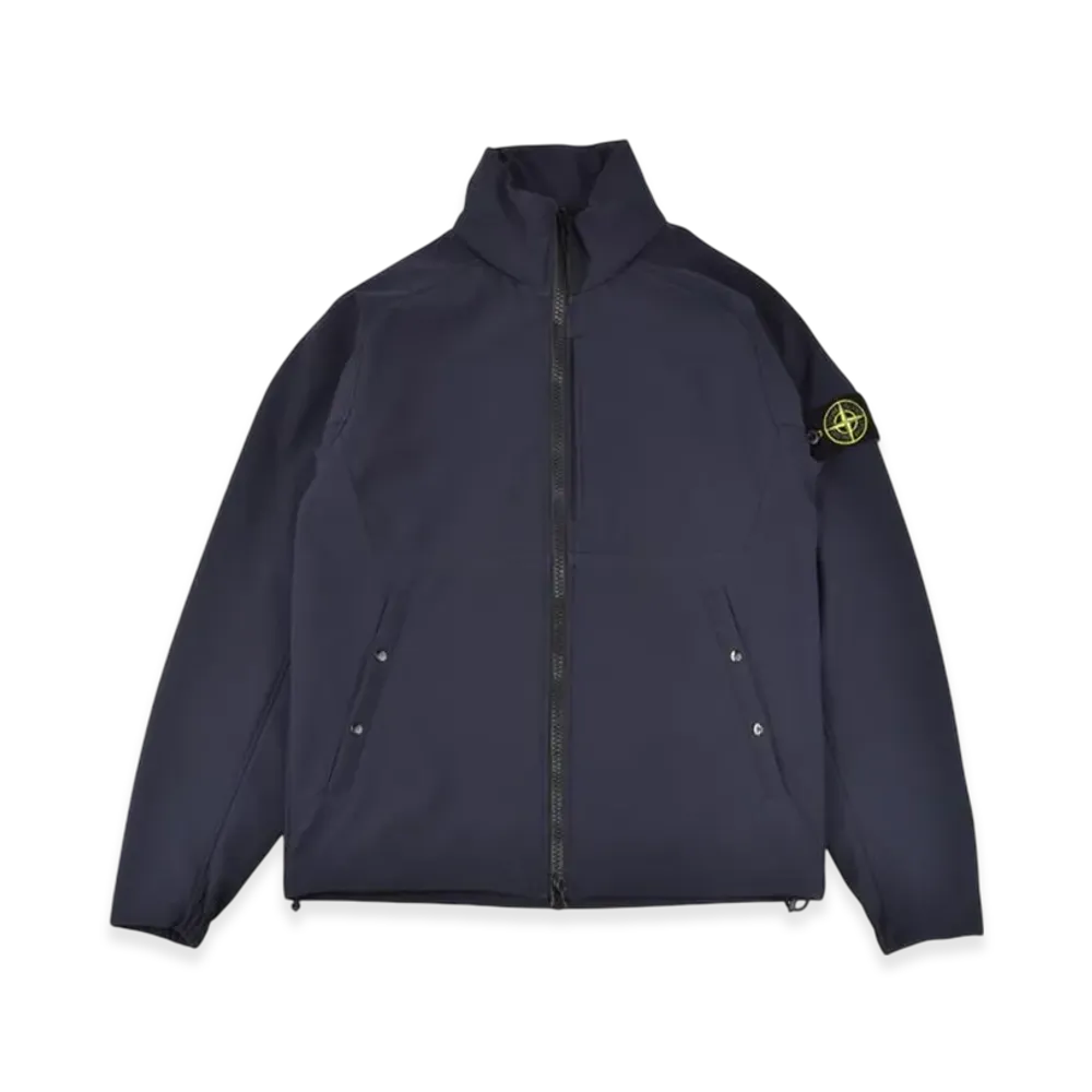Stone Island Light Soft Shell RE Dye Technology "Navy"