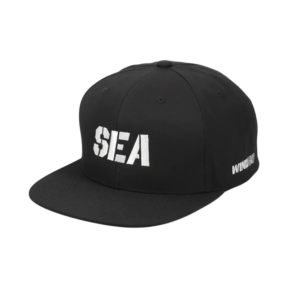 WIND AND SEA x Gan Craft Cap "Black"