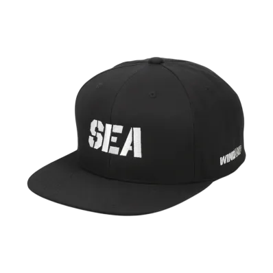WIND AND SEA x Gan Craft Cap "Black"