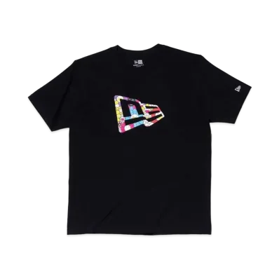 NEW ERA TAKASHI MURAKAMI S/S RELAXED FIT COTTON TEE "Black"