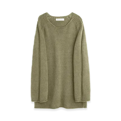 OUR LEGACY Women's False Roundneck "Slate Grey Cloud Cotton"