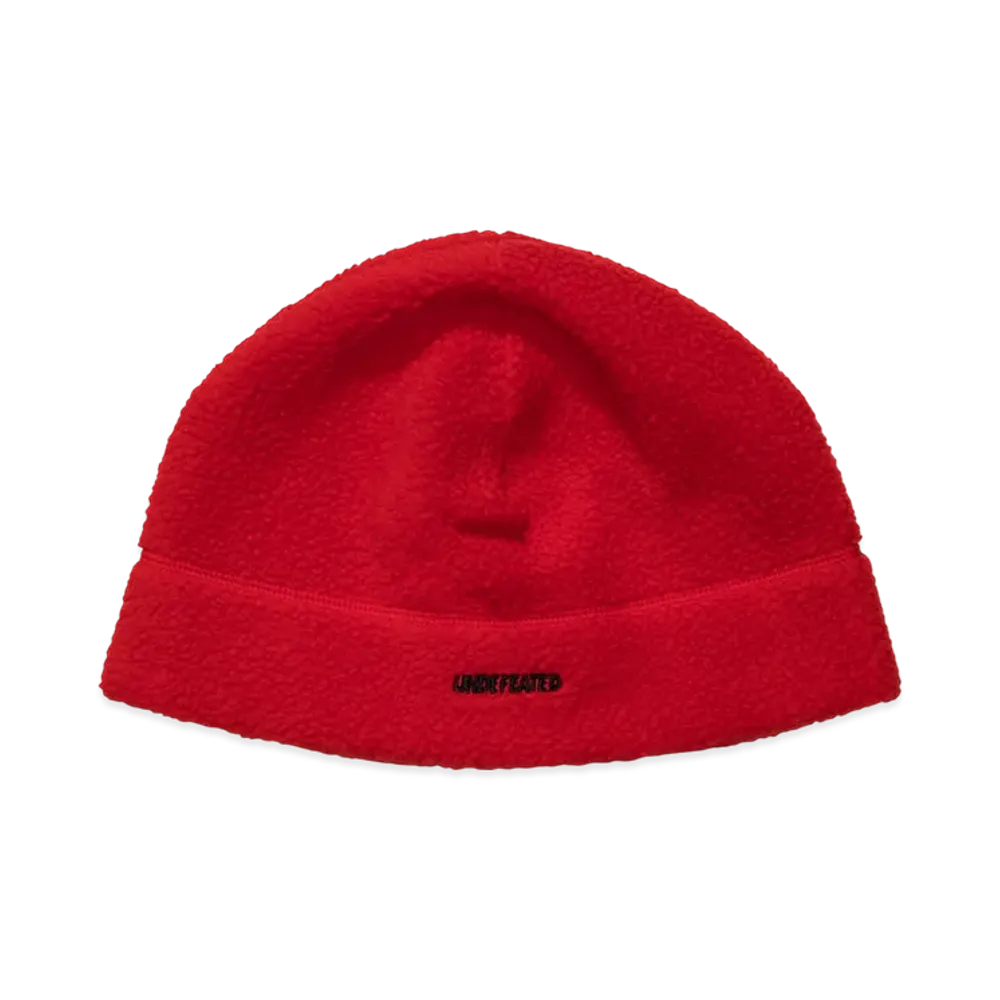 UNDEFEATED Logo Beanie "Red"