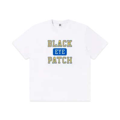 BlackEyePatch College Logo Tee "White"