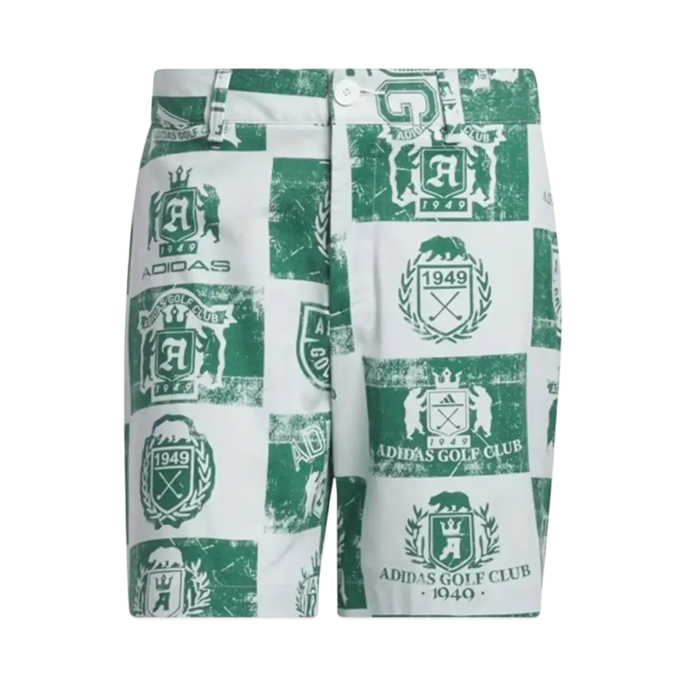 adidas GO-TO Crest Graphic Shorts "Crystal Jade"