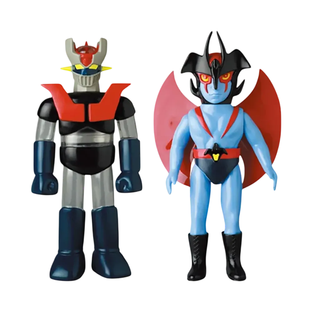 MEDICOM TOY -Devilman Mazinger Z 50th ANNIVERSARY- Sofvi Mazinger Z Vs. Devilman Set