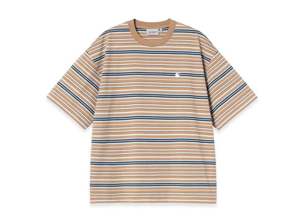 Carhartt WIP S/S Zane T-Shirt "Zane Stripe/Peanut"
