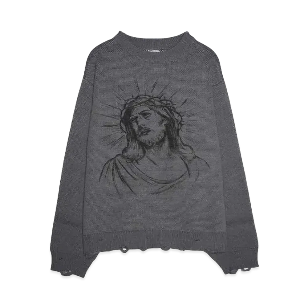 SOMEIT J.X VINTAGE KNIT "GREY"